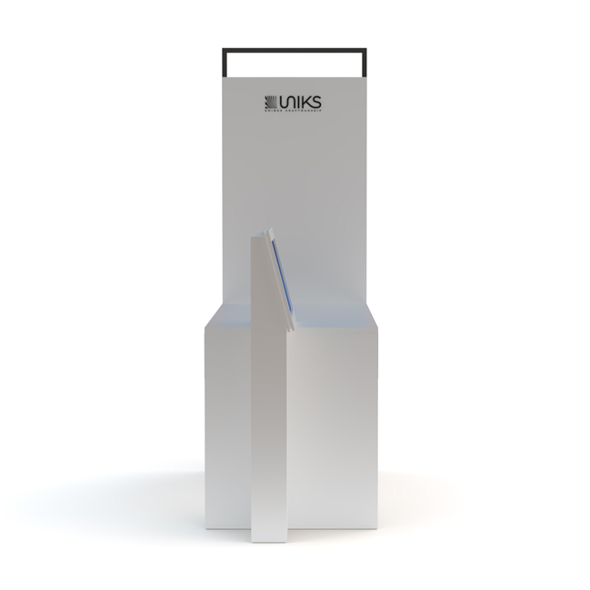 Desktop tile rack